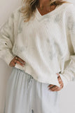 Ellis Waffle Knit Top in Tie Dye FINAL SALE