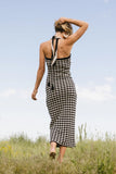 Amias Crocheted Midi Dress FINAL SALE