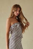 Tanya Ruffle Tube Top