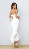 Leanne Midi Dress WHITE