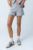 Paige Knit Shorts in Grey
