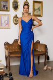 LITA GOWN V NECKLINE LACE UP DRESS