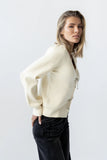 Tonya Bow Sweater in Cream
