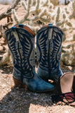Steve Madden Albany Boots in Denim