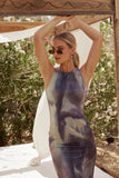 Jai Abstract Bodycon Dress FINAL SALE