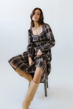 Harlow Plaid Maxi Dress FINAL SALE