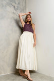 Serafina Maxi Dress in Plum