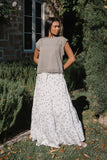 Maisey Embroidered Top in Green