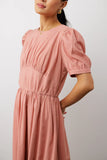 Cyrus Midi Dress in Pink FINAL SALE