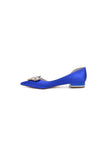 Crystal Simple Pointed Toe Flats