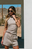 Willow Textured Top in Beige