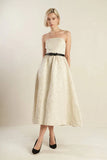 GET WHAT YOU NEED CHAMPAGNE MIDI DRESS FINAL SALE