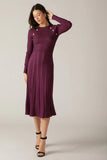 HIGH STANDARDS SWEATER MIDI DRESS FINAL SALE