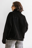 Sarah Corduroy Jacket in Black FINAL SALE