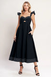BEAUTIFULLY UNEXPECTED MIDI DRESS
