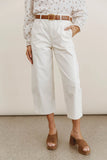 Sephrina Barrel Pants in Ecru FINAL SALE