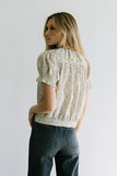 Bennie Collared Blouse in Cream