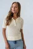 Sunny Crochet Top
