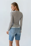 Danika Denim Bermuda Shorts