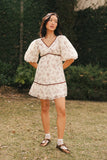Lincoln Ribbon Trim Mini Dress FINAL SALE