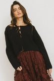 Cabbet Cardigan in Black FINAL SALE