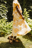 Saffron Floral Midi Skirt FINAL SALE