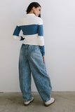 Wrenley Striped Sweater in Blue FINAL SALE
