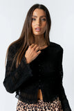 Marcus Chiffon Blouse in Black