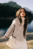 Junia Quilted Jacket in Beige FINAL SALE