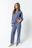 Tacie Button Up in Blue