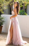 SOLAINE GOWN MAUVE STRAPLESS BUSTIER CORSET A LINE DRESS
