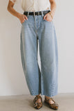Juliette Barrel Jeans in Light Wash FINAL SALE