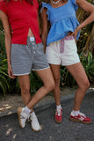 Bennet Embroidered Shorts FINAL SALE