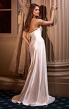 ADDISON GOWN STRAPLESS SATIN BRIDAL GOWN