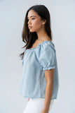 Charlotte Denim Blouse