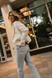 Isabella Blazer in White FINAL SALE