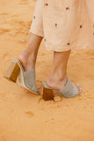 Steve Madden Realize Heels in Taupe