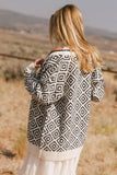 Jennifer Geometric Cardigan FINAL SALE