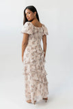 Oakley Ruffle Floral Maxi Dress