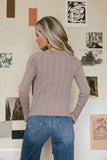 Lucia Cardigan in Taupe FINAL SALE