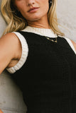 Xavia Knit Maxi Dress in Black FINAL SALE