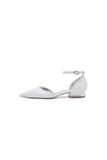 Simple Ankle Strap Buckle Kitten Heels
