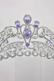 Gold Cubic Zirconia Bridal Tiara