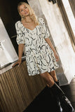 Caplan Abstract Mini Dress FINAL SALE