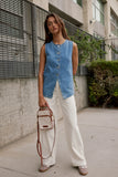 Lyra Denim Vest FINAL SALE