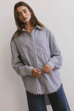 Allison Pearl Button Up FINAL SALE