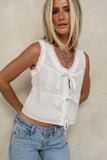 Mia Ruffle Tank FINAL SALE