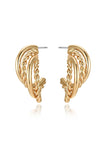 Twists and Turns Hoop Earrings