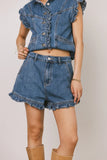 Sasha Ruffled Shorts FINAL SALE