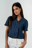 Miranda Denim Top